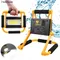 Projecteurs portables Cob 200W, lampe de travail, lampe de poche Rechargeable, lampes de Camping étanches, projecteur extérieur, lampes de travail de nuit