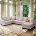 Modern Large U-Shape Sectional Sofa with Extra Wide Chaise - 126"Wx78"Dx32"H