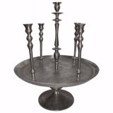 United Illuminator Aluminum Candle Holder - 26 H x 22 W x 22 L Inches