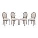 Arise Dining Side Chair Upholstered Fabric Set of 4