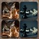 Chess Cat C52 | Personalised Gift | Unique Gift | 4 Coasters Set