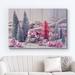 IDEA4WALL Christmas Holiday Celebration Wrapped Canvas Graphic Art Canvas in White | 24 H x 36 W x 1.5 D in | Wayfair 662973791653