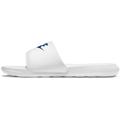 Badesandale NIKE SPORTSWEAR "VICTORI ONE SLIDE" Gr. 46, weiß Schuhe Badelatschen Pantolette Schlappen Bade-Schuhe Badeschuhe