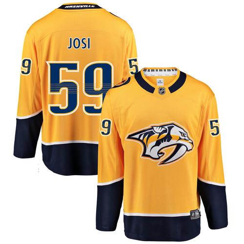 Nashville Predators Fanatics Branded Home Breakaway-Trikot – Roman Josi – Herren