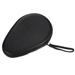 Uxcell Table Tennis Racket Case Ping Pong Paddle Case Hard Cover Container Bag Gourd Shape Texture Black