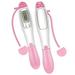 Ropeless Jump Rope with Counter for Indoor/Outdoor Fitness Boxing Training Weighted Cross Ropeless Jump Rope (Pink)
