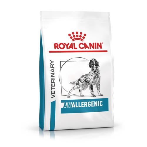2x8kg Royal Canin Veterinary Canine Anallergenic Trockenfutter Hunde mit Neigung zu Allergien