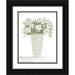 Jacobs Cindy 12x14 Black Ornate Wood Framed with Double Matting Museum Art Print Titled - Romance Roses