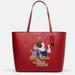 Coach Bags | Disney X Coach City Tote W/Signature Canvas Interior & Evil Queen & Snow White! | Color: Red | Size: Large