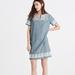 Madewell Dresses | Madewell Embroidered Chambray Tunic Dress | Color: Blue | Size: Xs