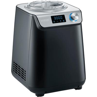 SEVERIN Eismaschine "EZ 7407", schwarz, B:28cm H:35,5cm T:25cm, Eismaschinen, inkl. automatischer keep-cooling-Funktion Image