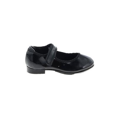 Theatricals Dance Footwear Dance Shoes: Slip On Chunky Heel Casual Black Solid Shoes - Kids Girl's Size 6