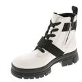 UGG Women's Ashton Lace Up Fashion Boot, White, 7 UK