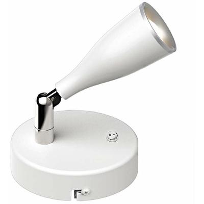 V-tac - LED-Wandleuchten - Schalter - IP20 - Weiß - 4.5W - 420 Lumen - 3000K Image