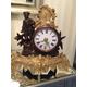 vintage 1974 quartz westminster chime mantle clock,