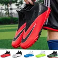 Chaussures de football sans dentelle pour hommes et enfants chaussures d'entraînement de football