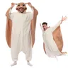 ELEIMOS – pyjama en forme d'écureuil volant pour femme et homme pyjama Kigurumis Animal dessin