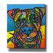 Winston Porter "Maccabee" By Dean Russo, Giclee Canvas Wall Art, 26"X30" Canvas in Blue/Yellow | 30 H x 26 W x 1.5 D in | Wayfair