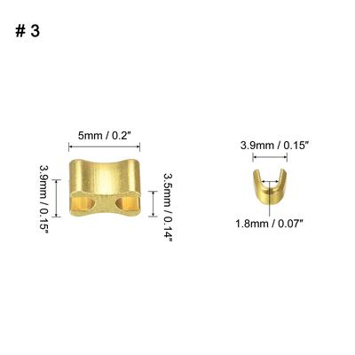 Zipper Slider Retainers, Top Stoppers & Bottom Stops for Bag Coats Jackets Closed-end Zippers Replacing