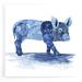 August Grove® Cobalt Farm Animals II by Grace Popp - Unframed Painting Plastic/Acrylic | 12 H x 12 W x 0.13 D in | Wayfair
