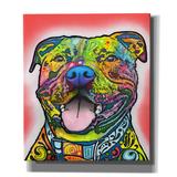 Winston Porter "Blanche" By Dean Russo, Giclee Canvas Wall Art, 26"X30" Canvas in Blue/Green/Red | 30 H x 26 W x 1.5 D in | Wayfair
