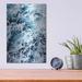 Bay Isle Home™ White River by Design Fabrikken - Unframed Graphic Art on Metal in Blue/White | 16 H x 12 W x 0.13 D in | Wayfair