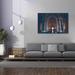 Latitude Run® Hall of Ghosts by Sebastien Lory - Wrapped Canvas Print Metal in Brown/Gray | 40 H x 60 W x 1.5 D in | Wayfair