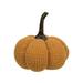 The Holiday Aisle® Burnt Knit Pumpkin, Resin in Orange | 6 H x 6.5 W x 6.5 D in | Wayfair 017D5E6D238644749656A9FD26060874