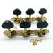 Left Right Classical Guitar String Tuning Pegs Machine Heads Tuners Keys 3L3R Guitar Accessories Black