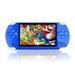 Video Game Console kids electronics With rocker/8 GB/Black/4.3 inch Screen Over 9999 Free Games PSP Blue