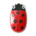 GENEMA Cute Ladybug Fridge Magnetic Storage Box Eraser Whiteboard Pen Organizer Save Space Kitchen Container