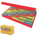 The Pencil Grip Eisen Sharpener Set Pencil Sharpeners With High Quality Blades Assorted Colors 25 Count - ESN-105