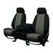 CalTrend Front Buckets NeoSupreme Seat Covers for 1999-2005 Volkswagen Golf - VW310-03NN Charcoal Insert with Black Trim