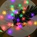 QWZNDZGR Battery/USB LED Star Fairy Lights Garland Decoration Room Garden Wedding Christmas Tree Ramadan Lights Indoor Party Lights