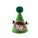 Pet Cat Teddy Dog Birthday Hat Stereo Ball Ball Hat Plush Cartoon Doll Christmas Hat Headdress Outwear