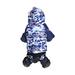 Pet Autumn And Winter Camouflage Casual Hooded Four Legged Cotton Coat Four Legged Thickened Dog Clothes Winter Clothes Dog Clothing Pet Clothes Rack Pet Clothes for Small Dogs Girl Pet Clothes for
