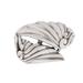 'Sterling Silver Cocktail Ring with Wing-Themed Design'