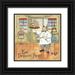 Gorham Gregory 15x15 Black Ornate Wood Framed with Double Matting Museum Art Print Titled - Chef III