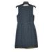 J. Crew Dresses | J.Crew Woman Blue Casual Cocktail Halter Sleeveless Dress Sheath Size 6 | Color: Blue/Red | Size: 6