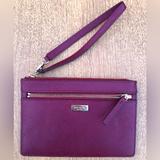 Kate Spade Bags | On Sale! Kate Spade Kate Spade Kate Spade Kate Spade Staci Medium Wristlet | Color: Purple | Size: 7.9" W X 5.1" H X 0.9" D