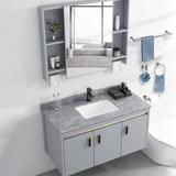 SMARTLET 5 - Piece Bathroom Hardware Set Metal in Gray | Wayfair SM-ET2-DT205NS