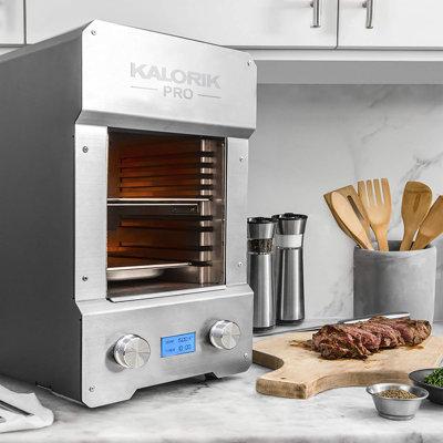Kalorik® Pro 1500°F Electric Steakhouse Grill, S...