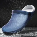 Pantoufles d'eau à séchage rapide pour hommes sandales d'extérieur de plage plates
