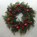 Primrue Berries & Boughs 26" Polyurethane Wreath Most Realistic Faux in Green/Red | 26 H x 26 W x 4 D in | Wayfair BB93F2B4023A454CA3523284934FBFB5