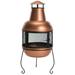 Safavieh Lima Copper/ Black Chiminea - 18" x 18" x 40"