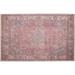Red 36 x 24 x 0.3 in Area Rug - Bungalow Rose Oriental Machine Tufted Rectangle 2' x 3' Polyurethane Area Rug in | 36 H x 24 W x 0.3 D in | Wayfair