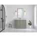 Wildon Home® Esin 48" Single Bathroom Vanity Set Quartz Top, Solid Wood in Brown | 36 H x 48 W x 22 D in | Wayfair BC13B6F462A042C3B408C9116C50349D
