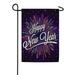 America Forever Happy New Year Garden Flag 12.5 x 18 inch Double Sided New Year Greetings Celebration Fireworks Welcome 2023 Yard Outdoor Decorative Flag