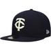 Men's New Era Navy Minnesota Twins 2023 Authentic Collection Alternate 59FIFTY Fitted Hat