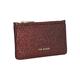 Ted Baker Shanaar Glitter Zip Card Coin Purse Holder in Deep Purple